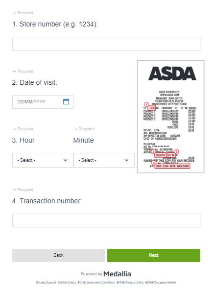 ASDA Feedback Survey